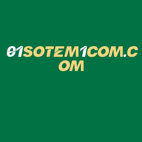 Logo da 01SOTEM1COM